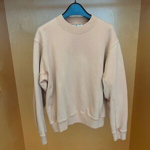 Uniqlo U Warm pink Crewneck Sweatshirt – Size M – Minimalist & Cozy
